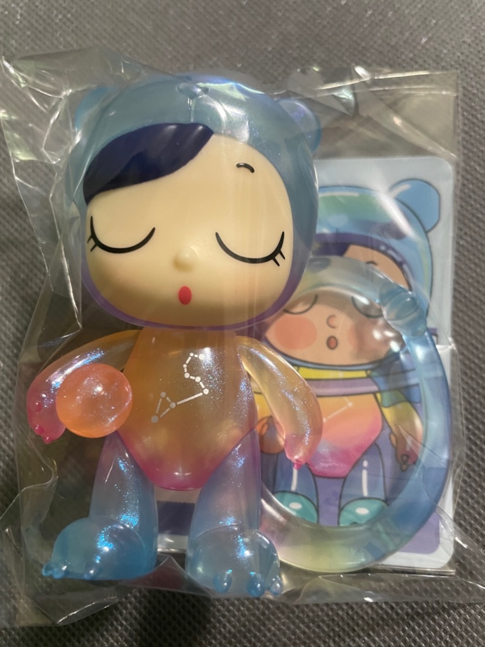 AUTHENTIC - Galaxy - Little Amber Bear-Hug by Amber Works x 1983 Toys